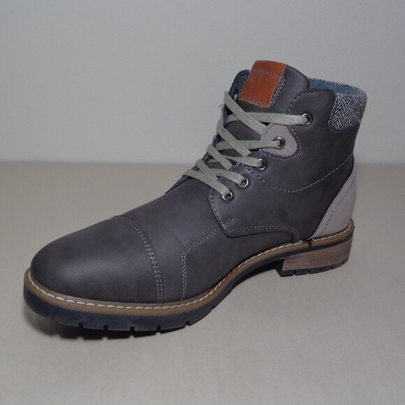 Vance Co. Size 10 M / MANZO / Grey / Ankle Boots / New Men\'s Shoes main image 12